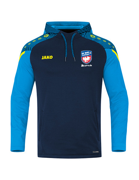 Kapuzensweat Performance inkl. Wappen und Vereinsname (Initialen optional)