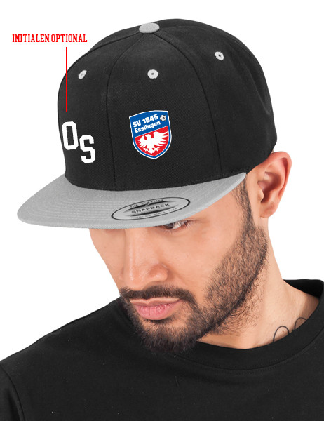 Classic Snapback 2-Tone inkl.Wappen (Initialen optional)